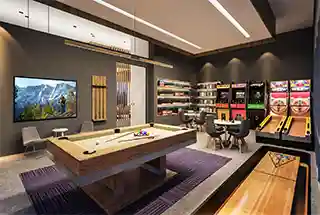 Indoor Games Room at YOO Pristine