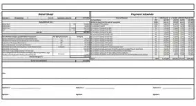 YOO Pristine cost sheet preview